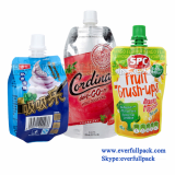 Juice Packaging Beverage Packaging Stand Up Spout Pouch